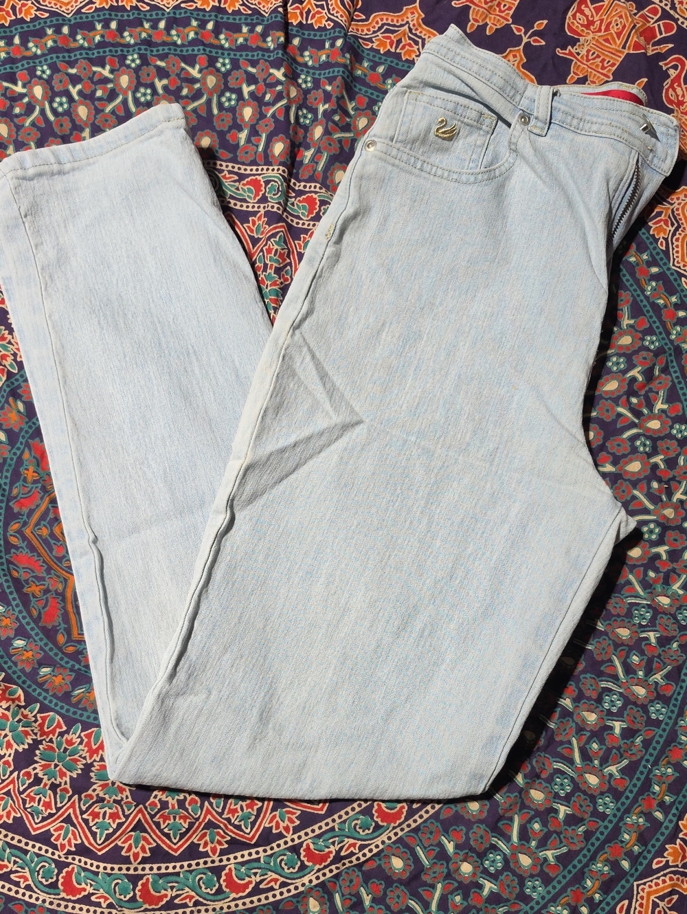 Gloria Vanderbilt Jeans Light Blue Slim Straight Women's Jeans